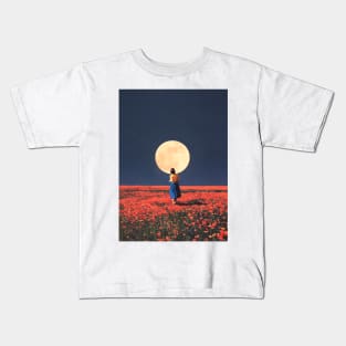 Cosmic Moon Kids T-Shirt